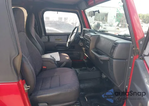 2002 Jeep Wrangler Sport from USA, damaged, VIN 1J4FA49S92P736622